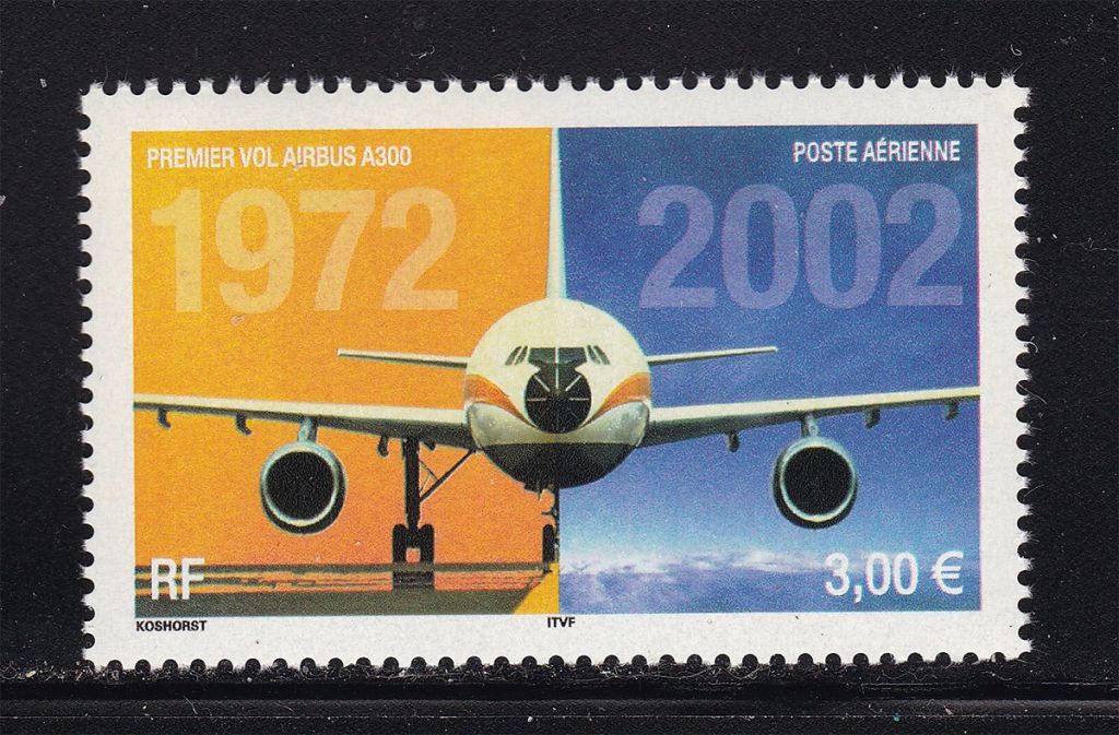 Авиация .  Фрация  2002 г MNH - - фото фото фото 0