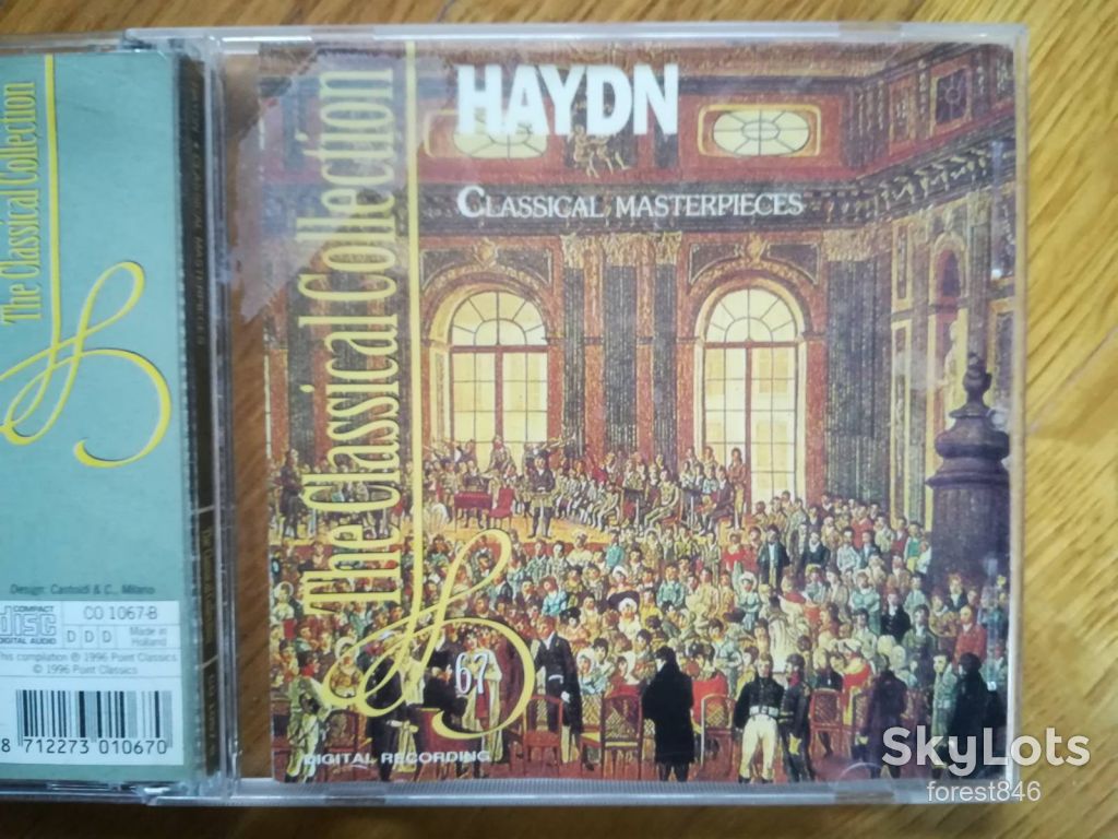 Joseph Haydn-Classical masterpieces 67-Holland-состояние: 4+ - фото фото фото 1