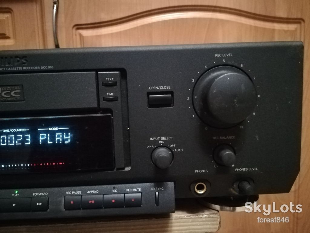 Японська касетна дека Philips 70DCC900/05S - фото фото фото 3