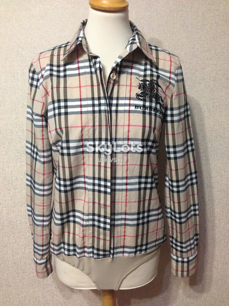 Рубашка-комбидресс жен. Burberry,р.М - фото фото фото 0