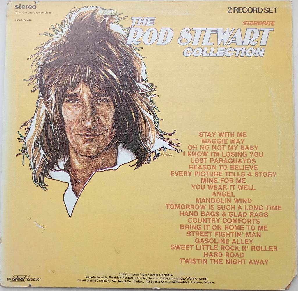 ROD STEWART The Rod Stewart Collection 2LP EX-/VG - фото фото фото 1