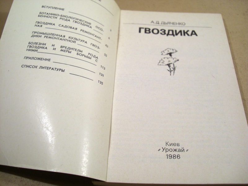 А.Д.Дьяченко. Гвоздика - фото фото фото 1
