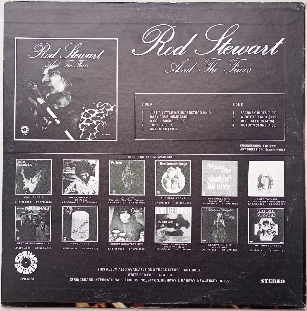 ROD STEWART &amp; THE FACES LP VG++/EX - фото фото фото 1