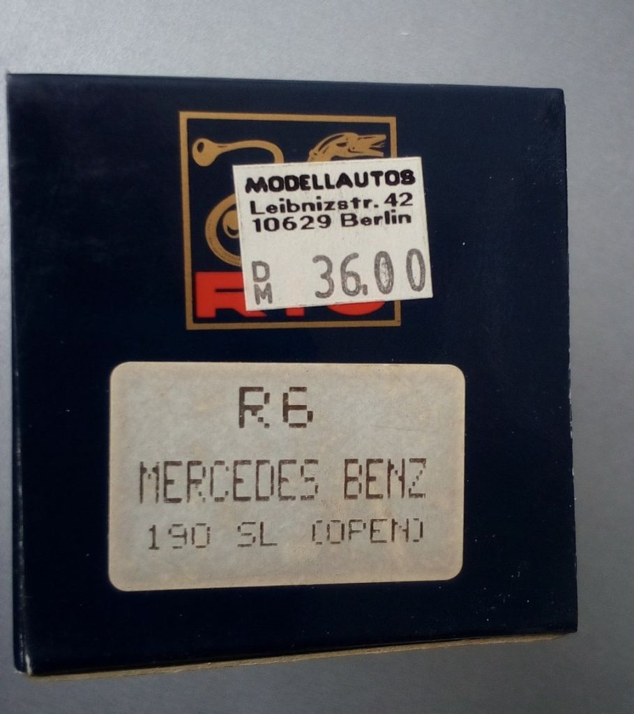 Rio 1:43 Mercedes Benz 190 SL Roadster open - фото фото фото 1