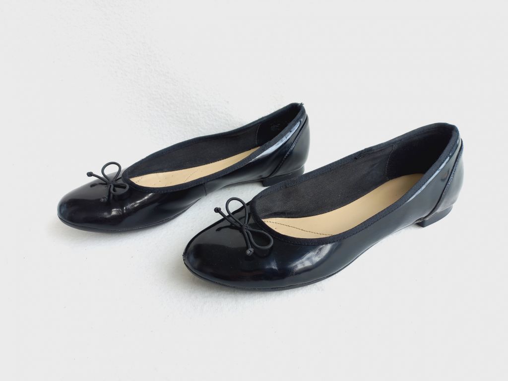 Балетки шкіра Clarks, устілка 24,6 см. - фото фото фото 2