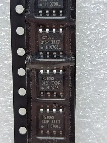 Мікросхема  IR2106 SOP8 600V драйвер транзисторів MOSFET, IGB - фото фото фото 0