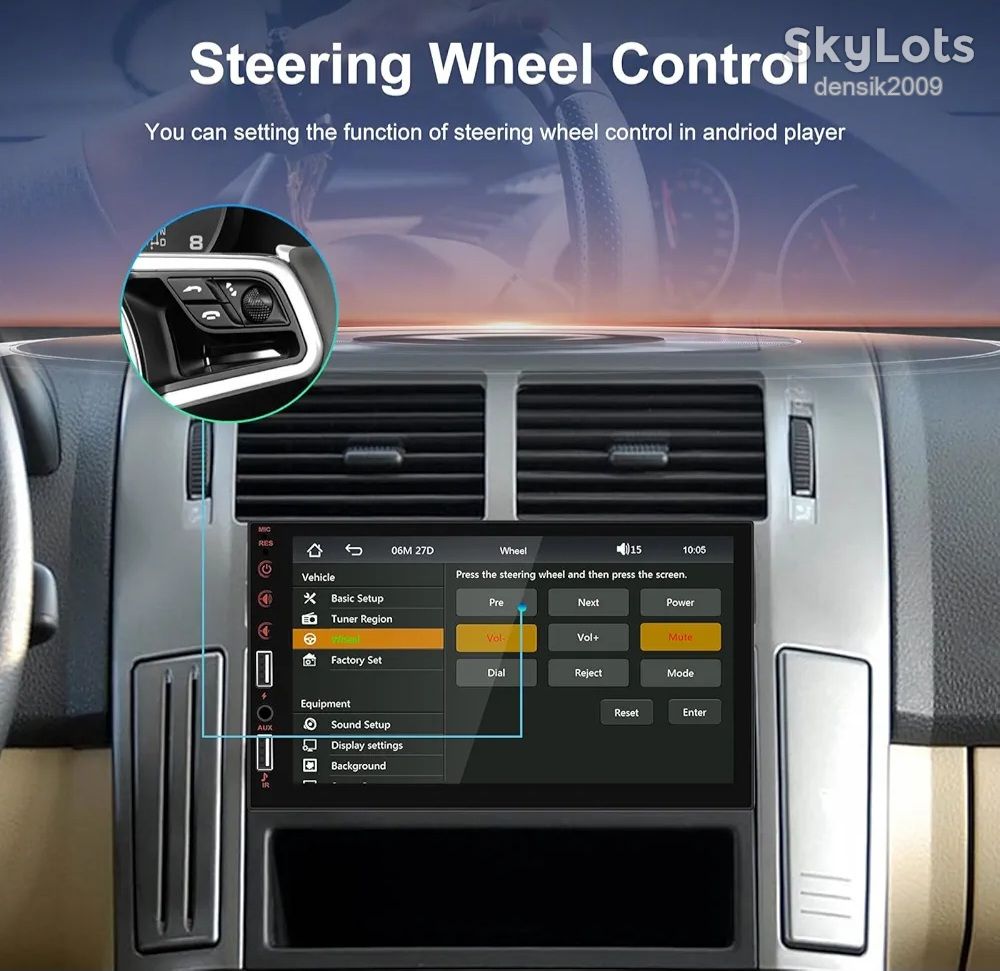 Автомагнітола SIXWIN Bluetooth 5.0/FM/USB/AUX/SD/AUX-in/Mirror Link + Mircphone. Екран 7". Брак. - фото фото фото 3