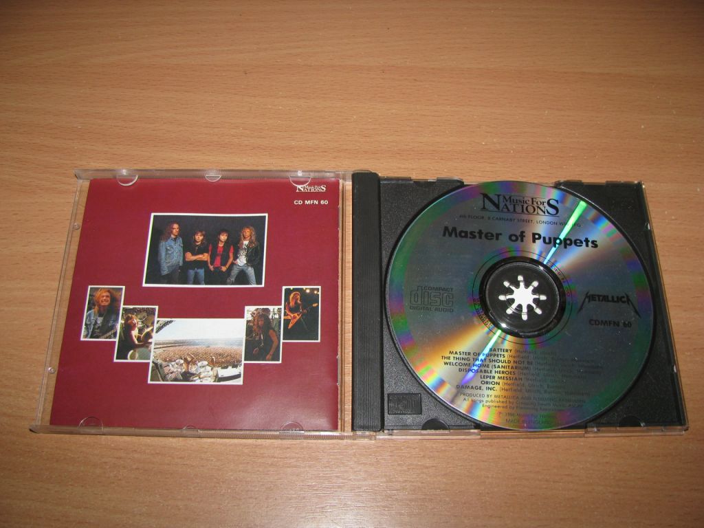 METALLICA - Master Of Puppets   (1986 Music For Nations NIMBUS,UK) - фото фото фото 1