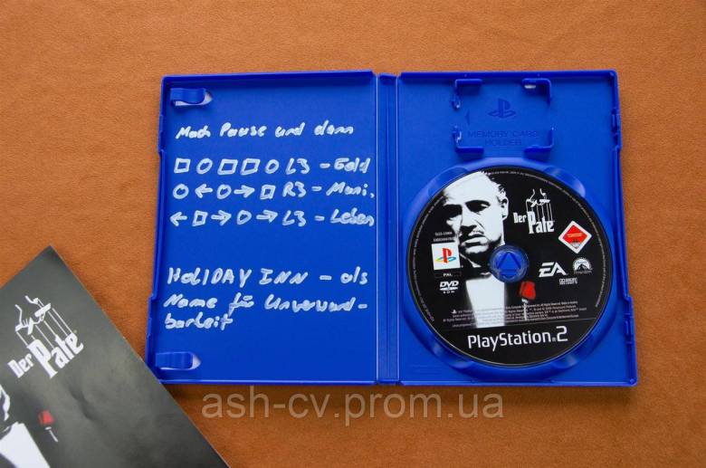 Диск для Playstation 2 Гра Godfather The Game (der pate) - фото фото фото 3