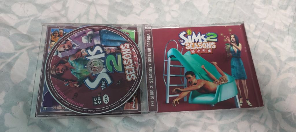 CD-бокс с игрой The Sims 2: Seasons - фото фото фото 2