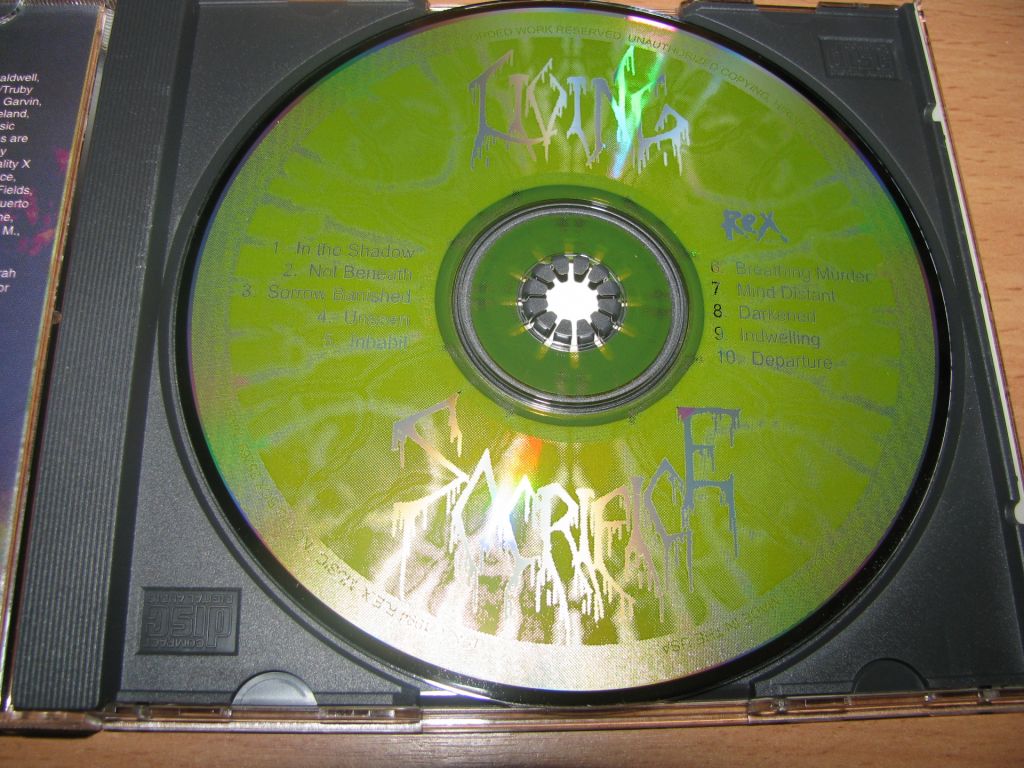 LIVING SACRIFICE - Inhabit   (1994 REX 1st press,USA) - фото фото фото 2