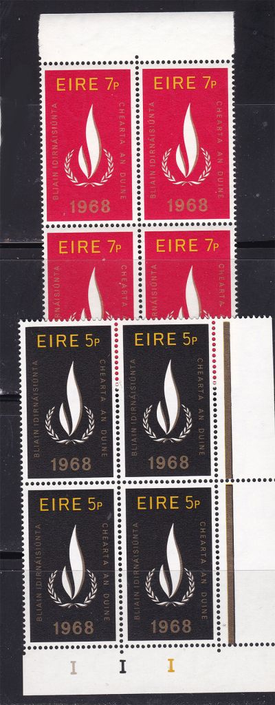 Ирландия  1968 г  MNH - квартблоки - фото фото фото 0