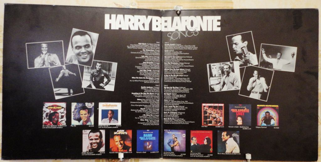 Harry Belafonte - Songs 2 LP - фото фото фото 1