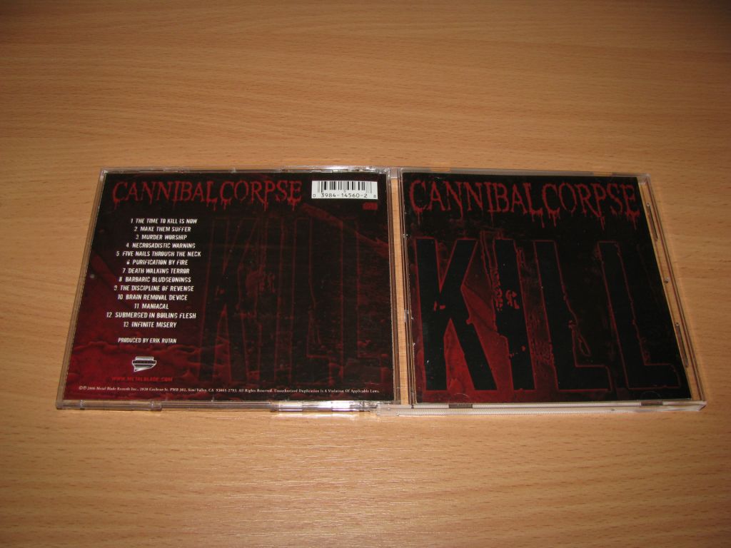 CANNIBAL CORPSE - Kill    (2006 Metal Blade USA) - фото фото фото 0