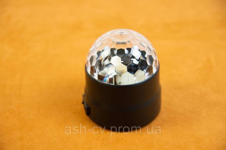Світлодіодна світлова голова, LED кольоромузика (LED Party Light) - фото фото фото 3