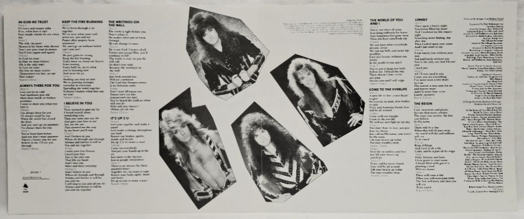 Stryper - In God We Trust - 1988.   (LP). 12. Vinyl. Пластинка. Germany. - фото фото фото 3