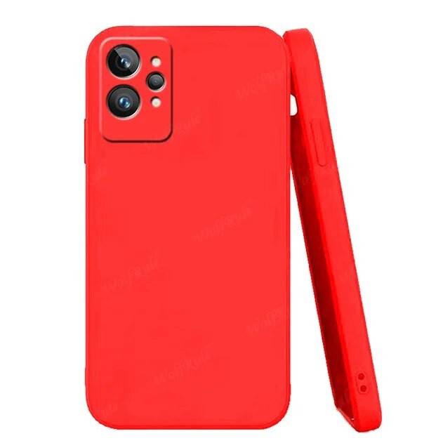 Чохол Fiji Soft для Realme GT2 Pro силікон бампер червоний - фото фото фото 0