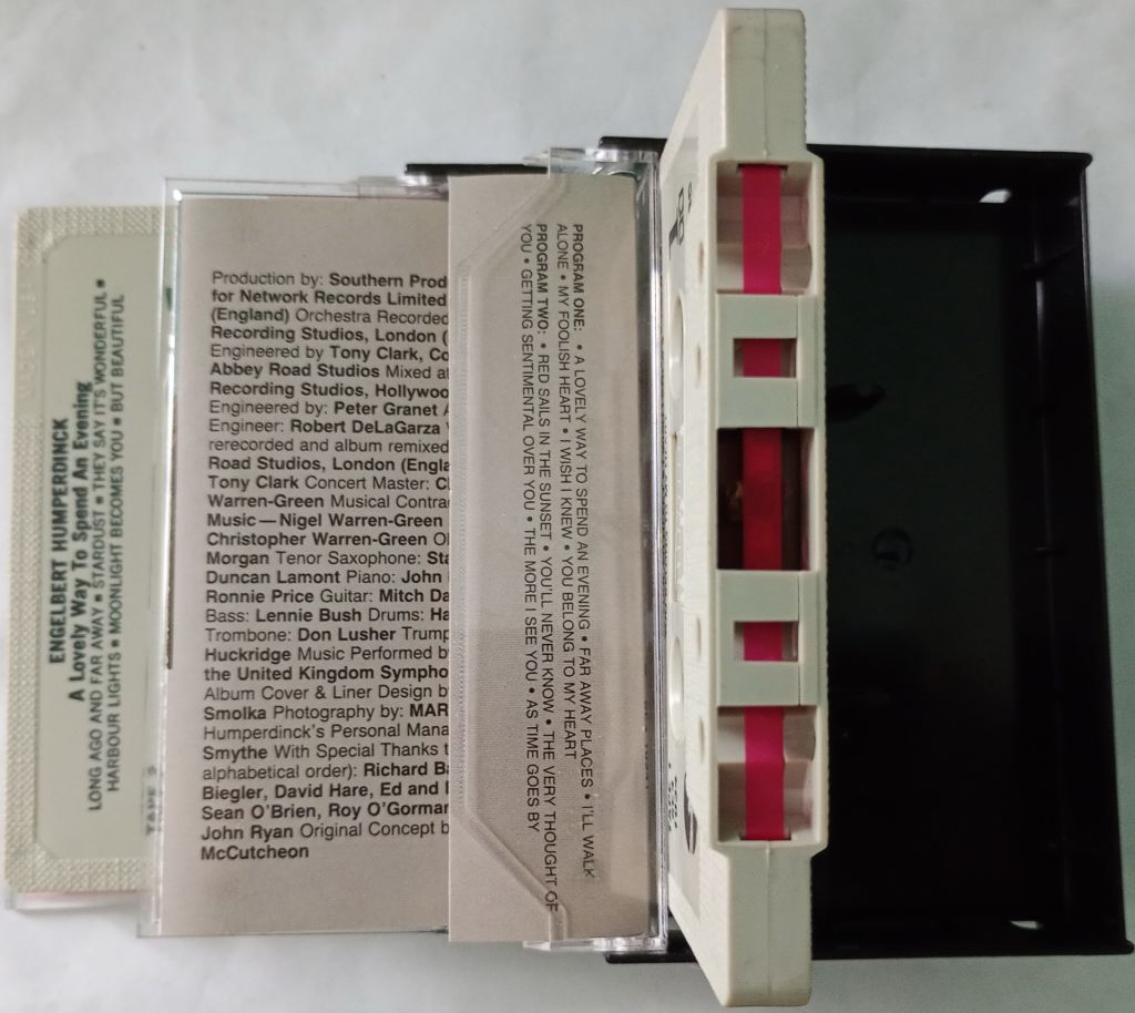 ENGELBERT HUMPERDINCK A Lovely Way To Spend An Evening. 2 x Cassette US - фото фото фото 2