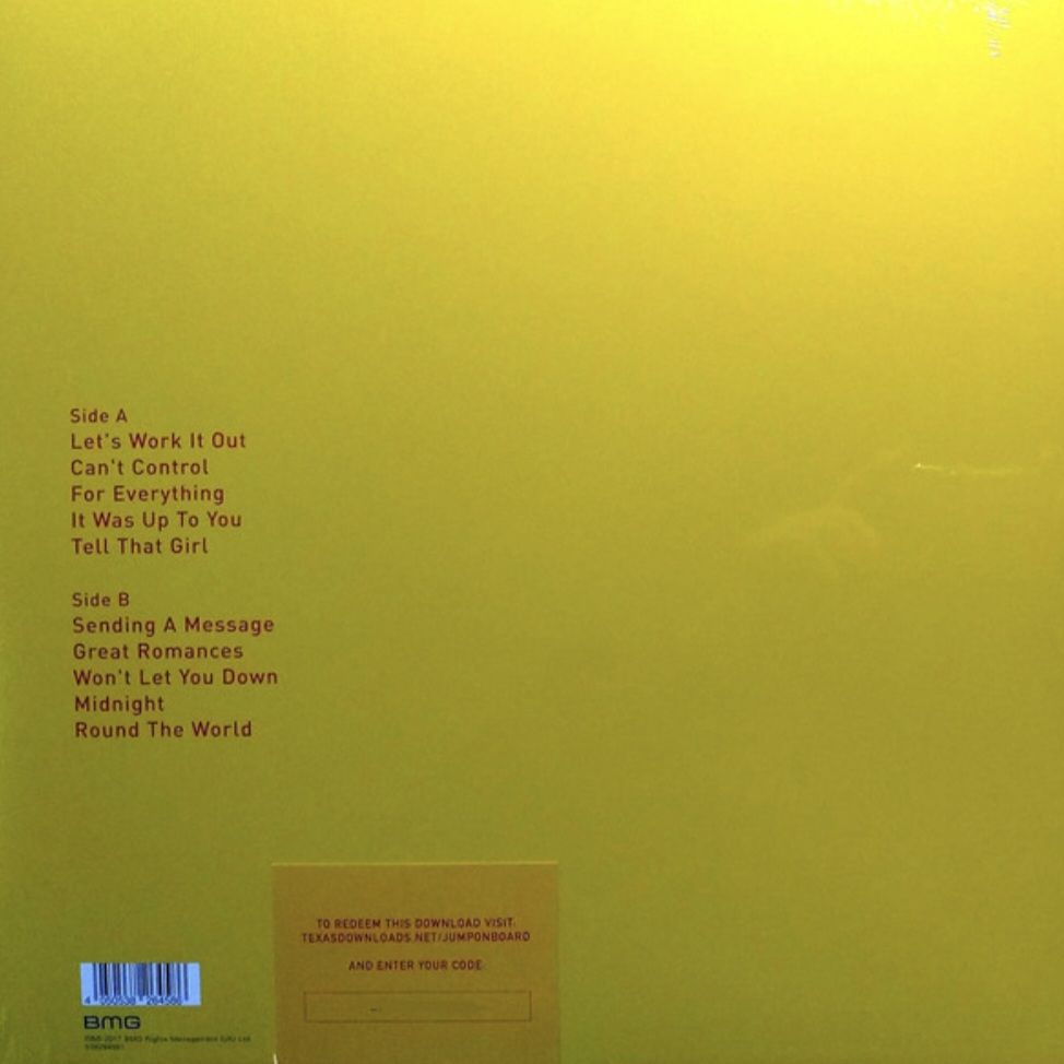 Texas - Jump On Board - 2017.  (LP). 12. Vinyl. Пластинка. Europe. S/S. - фото фото фото 1