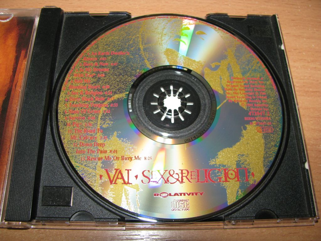 STEVE VAI - Sex &amp; Religion  (1993 Relativity) - фото фото фото 2