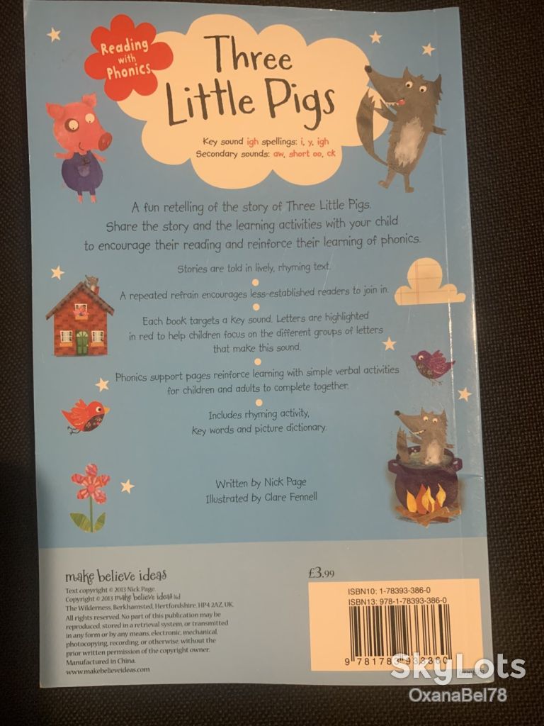 Nick Page Three Little Pigs   (Reading with Phonics) - фото фото фото 6