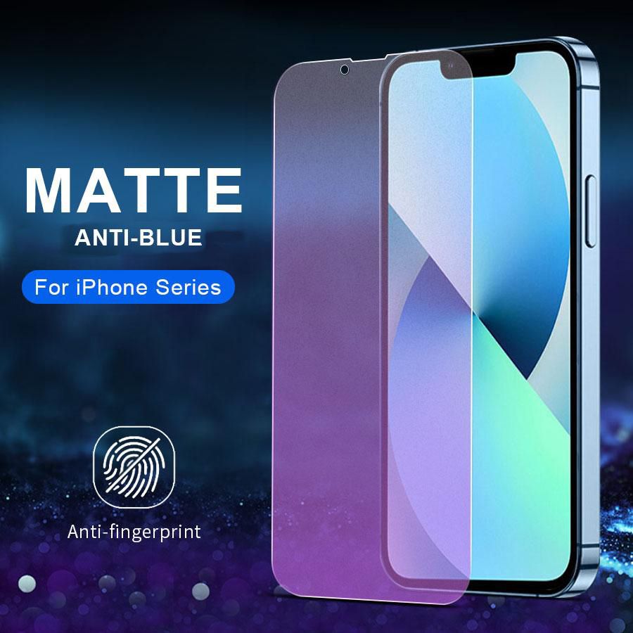 Матова Matte Anti-blue Гідрогелева протиударна для будь-якої моделі. - фото фото фото 1