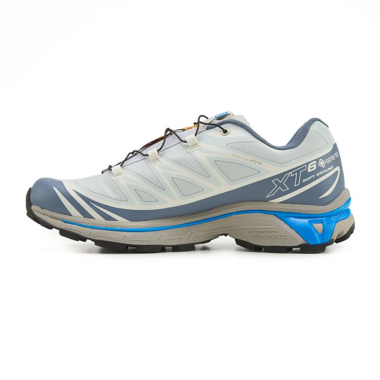 Salomon XT-6 GTX White Grey Blue 41 - фото фото фото 2