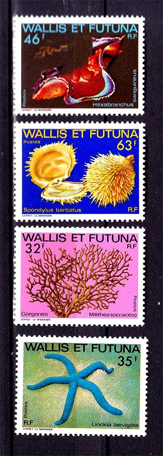 Фауна Уолис и Футуна / WF 1982 г MNH - - фото фото фото 0