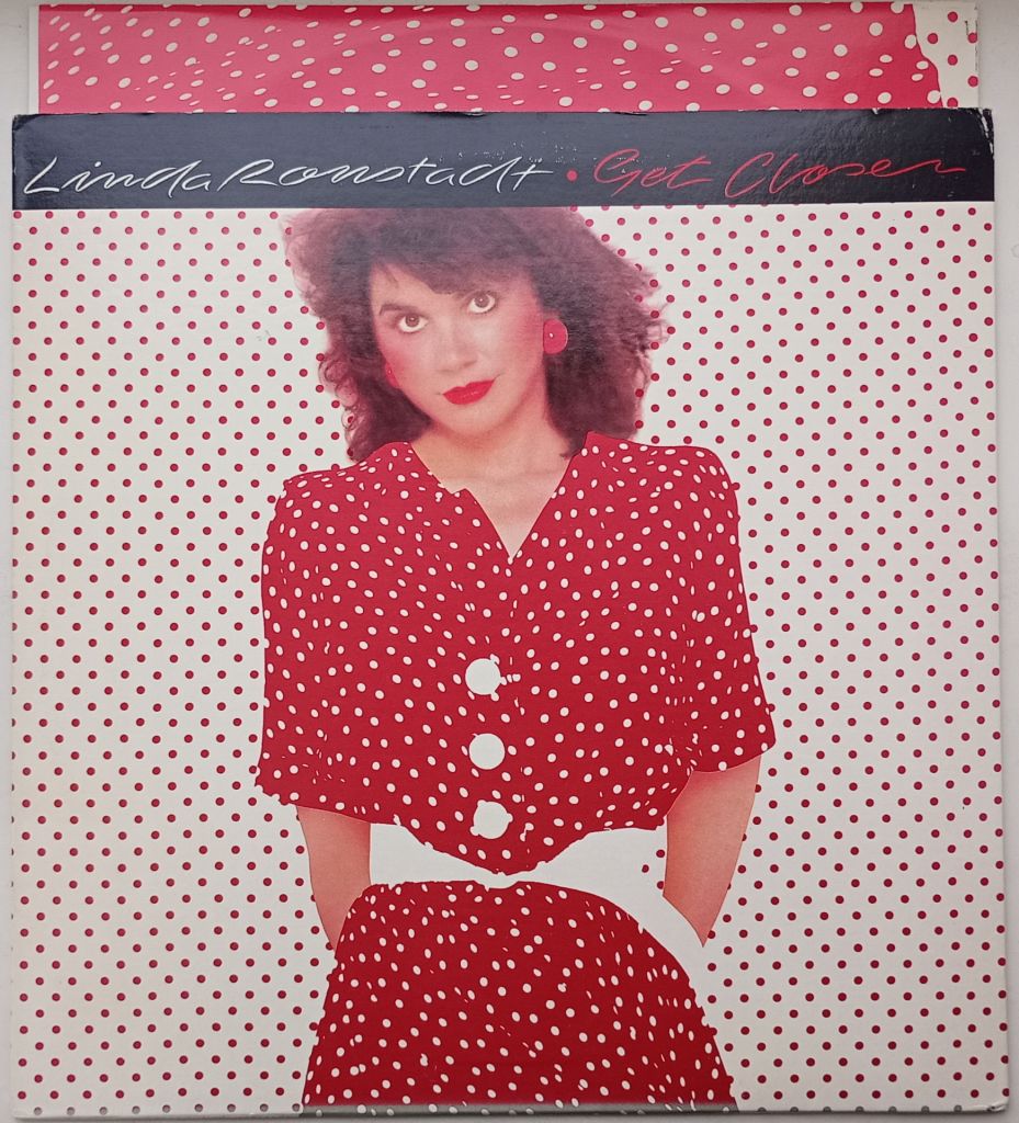 LINDA RONSTADT Get Closer LP EX+ - фото фото фото 0