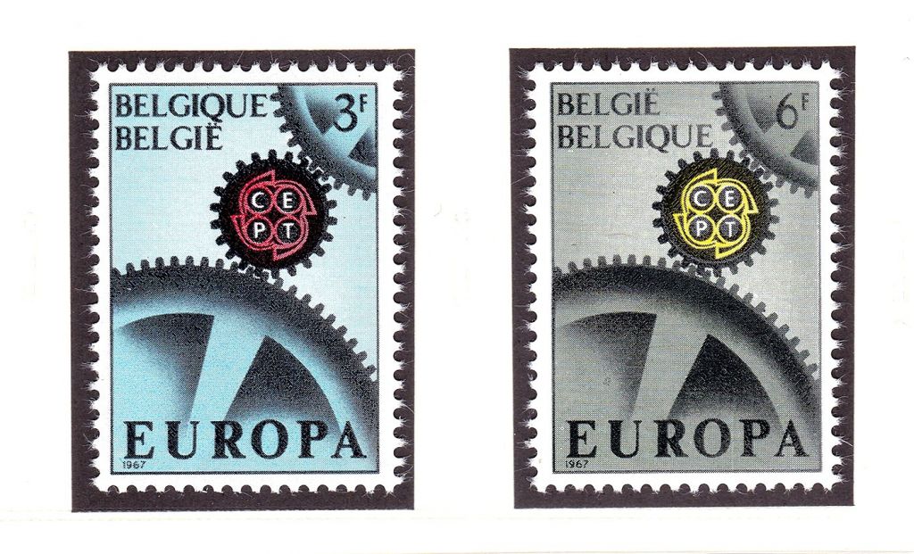 Бельгия  1967 г  MNH  - EUROPA  CEPT - - фото фото фото 0