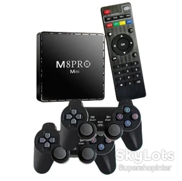 Игровая консоль M8 Рro Android Wireless Ретро приставка на 10000 игр - фото фото фото 6