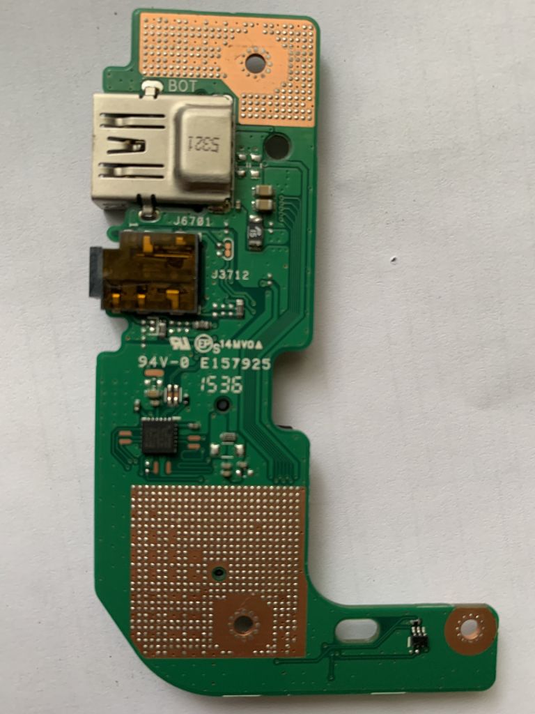 Плата USB,Audio и картридера для ноутбука ASUS X555 - фото фото фото 1