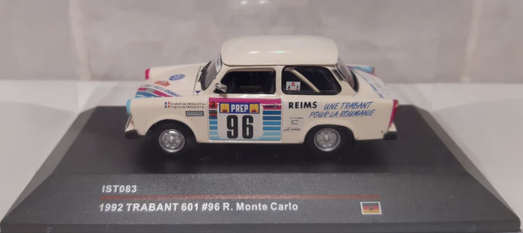 1/43 TRABANT-601 №96 Rally Monte Carlo 1992. IST Models. - фото фото фото 2