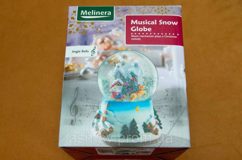 Снігова куля - Musical Snow Globe, Melinera - Jingle Bells - фото фото фото 1