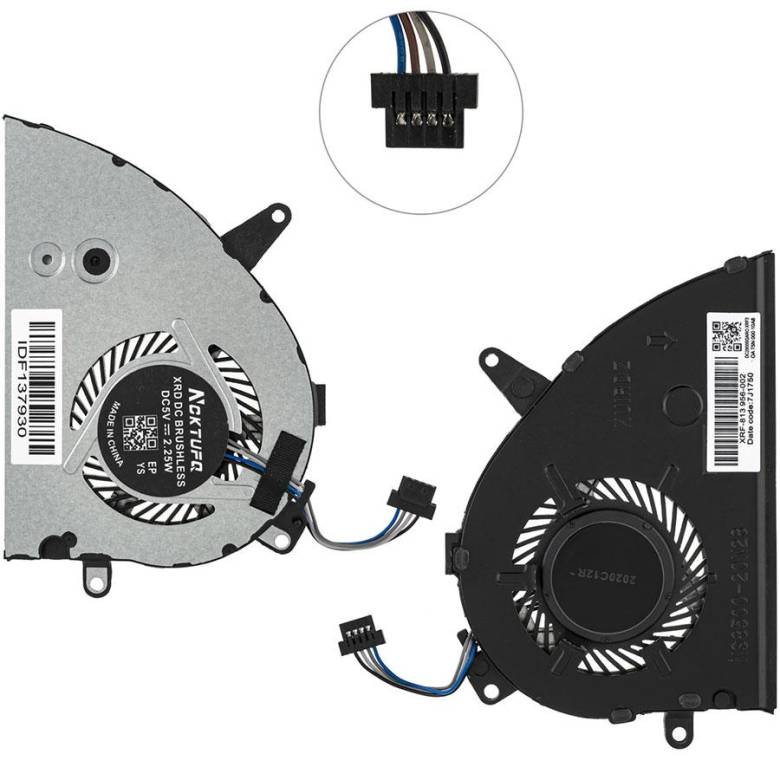 Вентилятор для ноутбука HP PAVILION 15-CS, 15-CW (CPU UMA FAN) (L25584-001) (Кулер) - фото фото фото 0