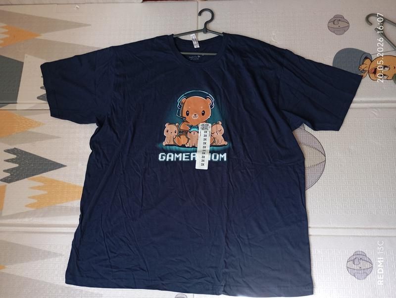 Чоловіча футболка великий розмір teeturtle - фото фото фото 1