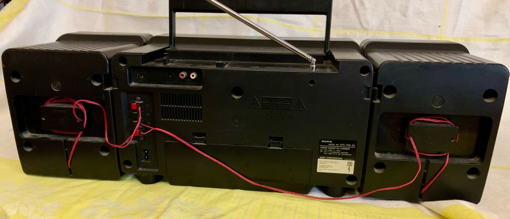 SONY CFS-710L Radio Cassette Corder стереосистема касетна дека - фото фото фото 3
