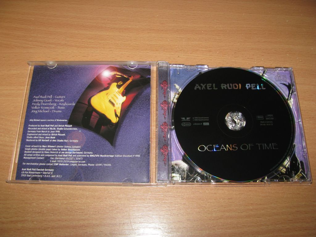 AXEL RUDI PELL - Oceans Of Time  (1998 Steamhammer) - фото фото фото 2