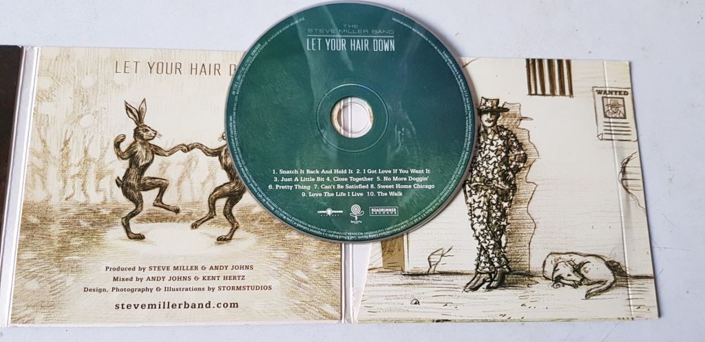 The Steve Miller Band Let Your Hair Down CD ліцензія - фото фото фото 3