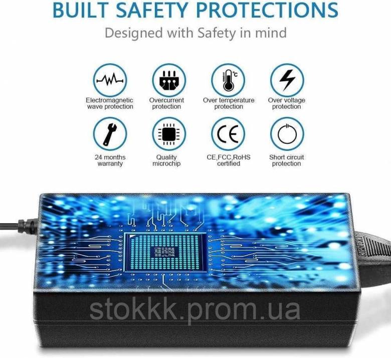 Блок питания для LED ленты LEDMO 12В 5A 60Вт 5.5х2.5 - фото фото фото 6