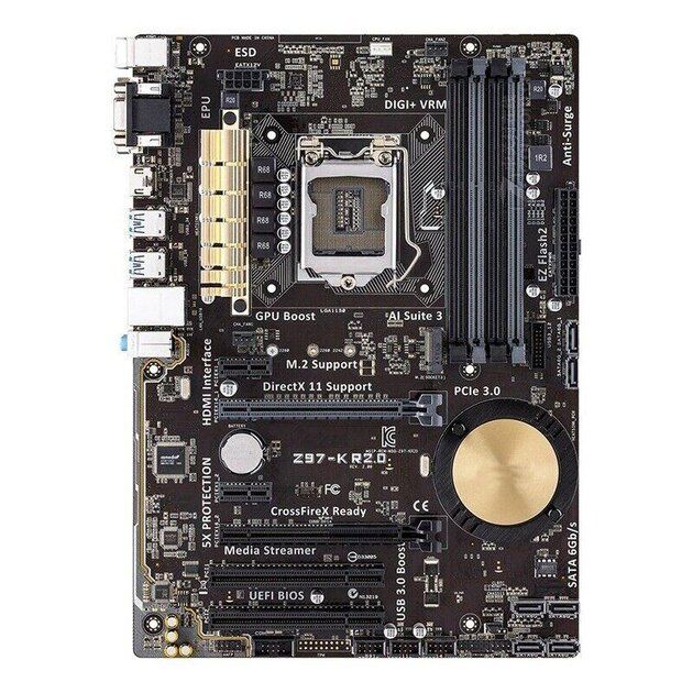 ASUS Z97-K R2.0   (s1150. Intel Z97) - фото фото фото 0