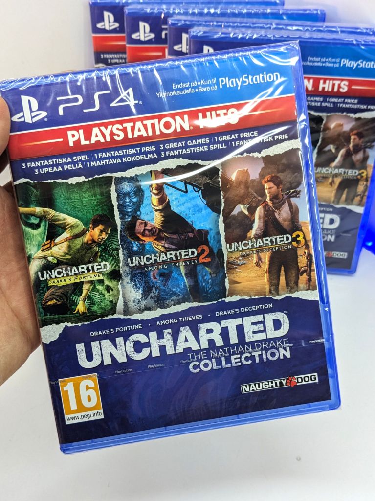 3в1 Uncharted: The Nathan Drake Collection PS4 колекція Playstation 4 диск - фото фото фото 0