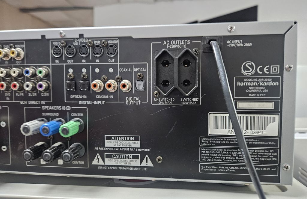 Ресівер Harman Kardon AVR 130 - фото фото фото 3