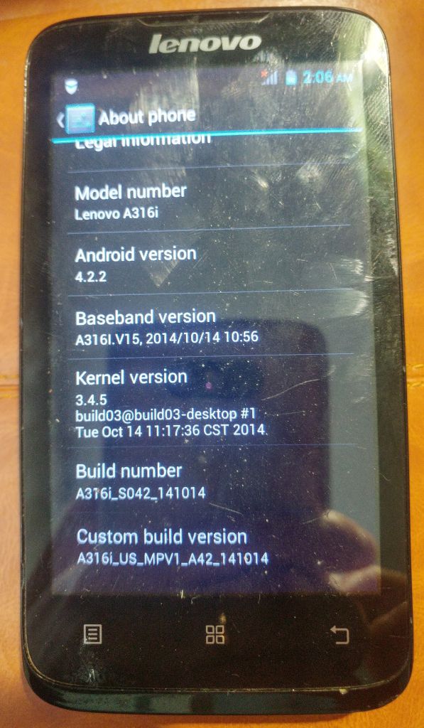 Lenovo A316i - фото фото фото 1