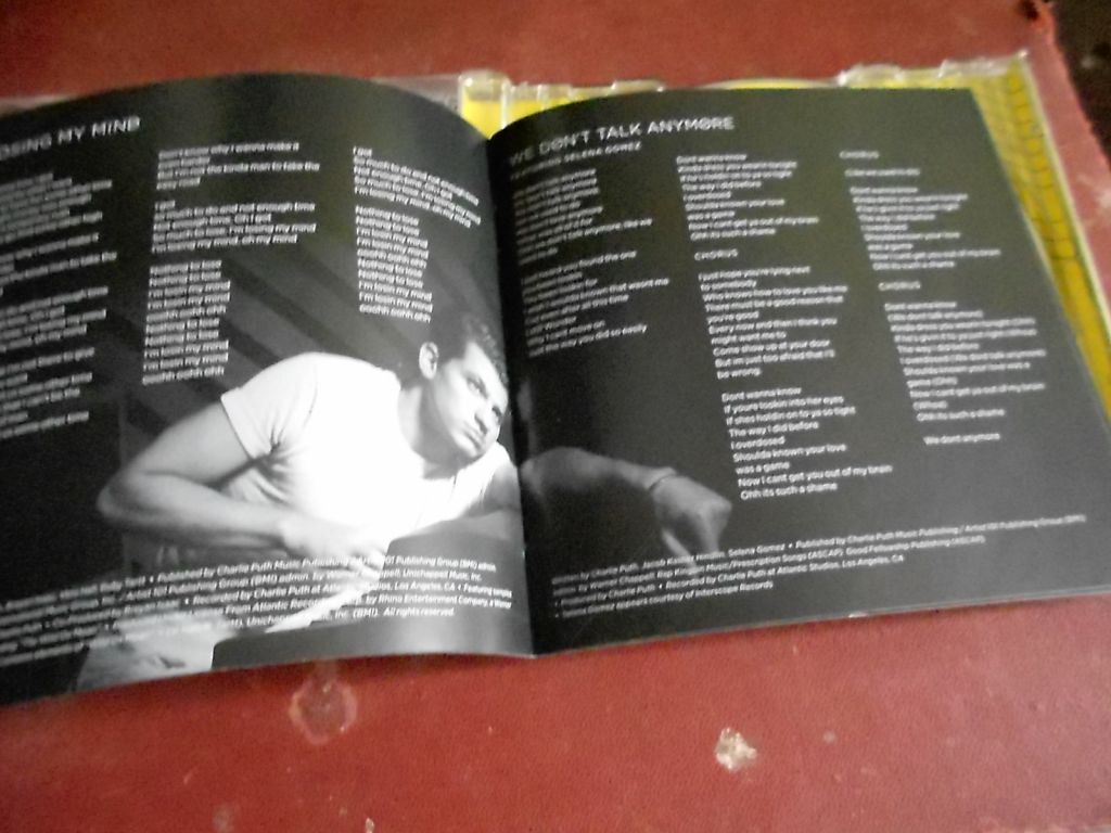 Charlie Puth Nine Track Mind CD фирменный б/у - фото фото фото 5