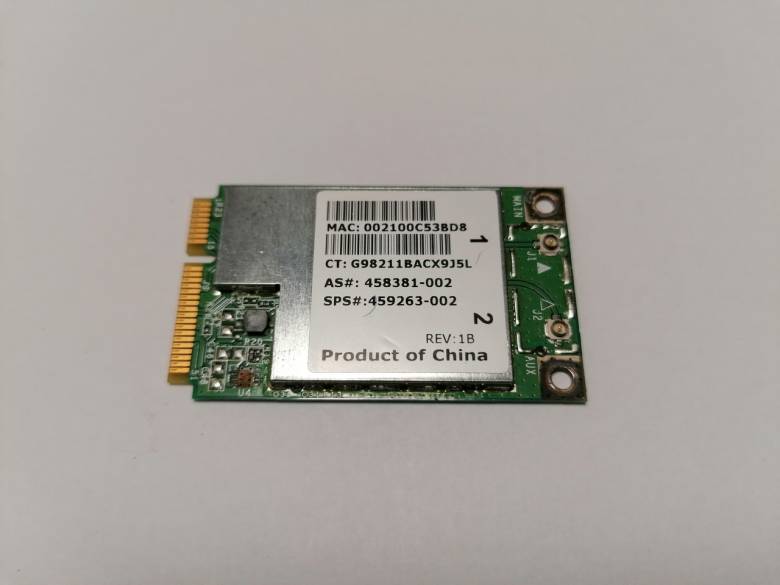 Б/У Wi-Fi модуль Broadcom BCM94312MCG miniPCI-E от HP Compaq 6735s - фото фото фото 0