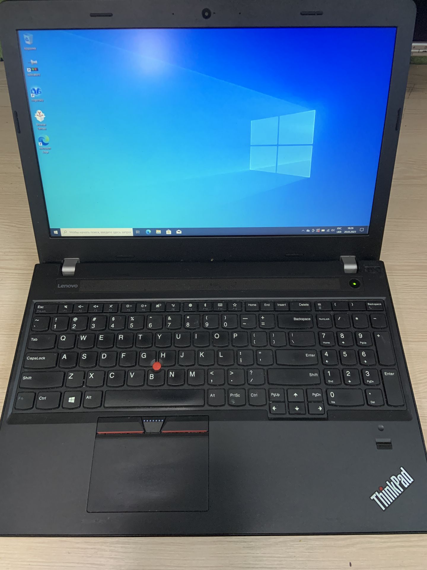 Lenovo ThinkPad E570 15,6 IPS/i5-6300/8GB/240SSD/Intel HD - фото фото фото 0