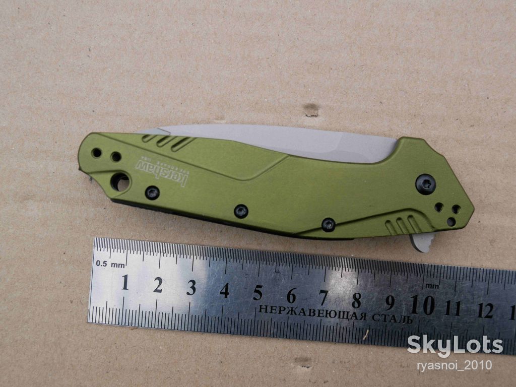 Kersh Dividend 1812OLCB, D2, Aluminum, Replica, Assisted SpeedSafe®, OEM, EDC, Liner Lock - фото фото фото 10