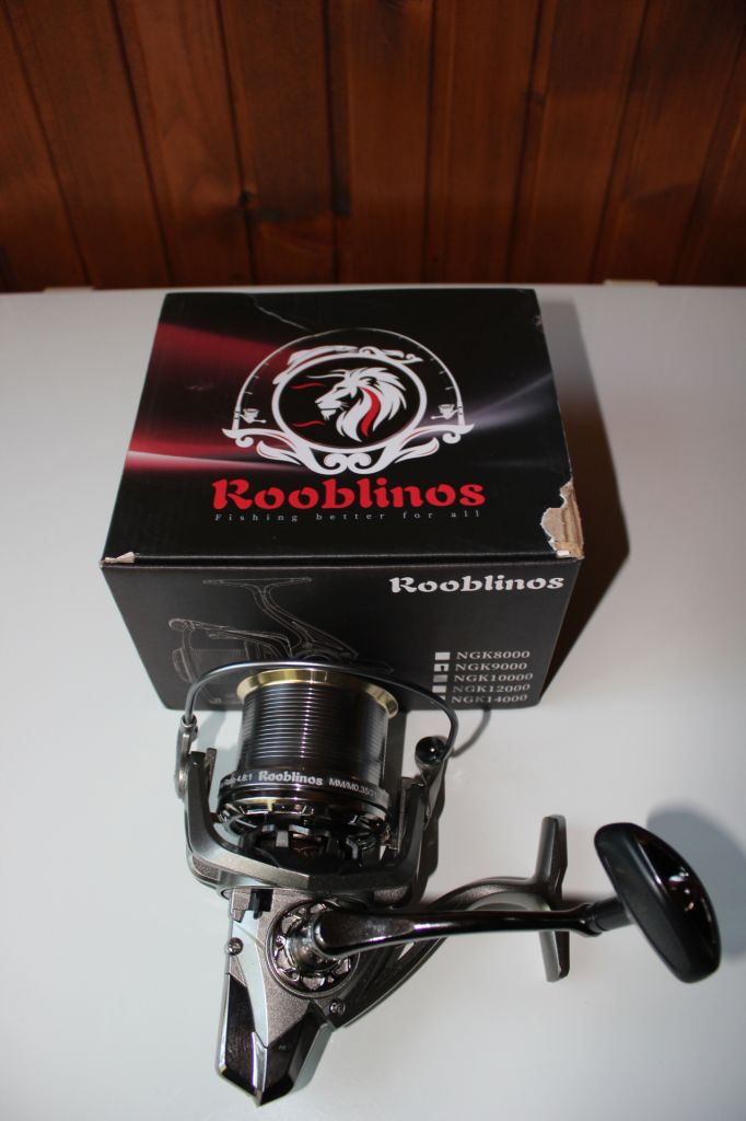 Коропова катушка Rooblinos NGK-II 9000, з високим гальмом 24.95 кг - фото фото фото 0