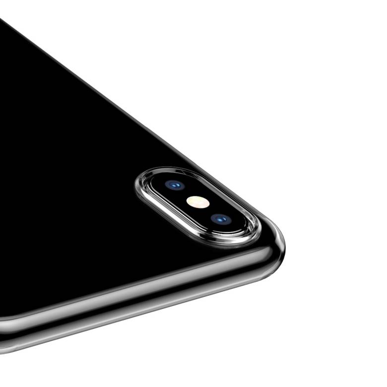 Чехол Baseus для iPhone Xs Max Simplicity Прозрачный (ARAPIPH65-A02) - фото фото фото 6